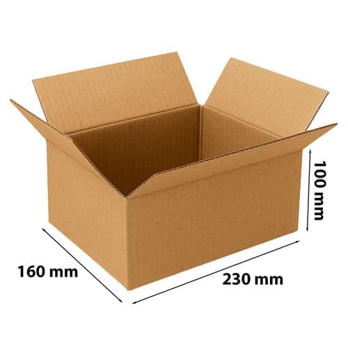 Flap Box A5 230×160×100 mm — 3-ply B