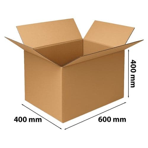 Flap Box 600×400×400 mm — 5-ply BC 650 g